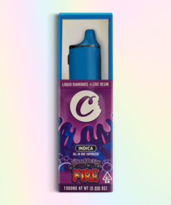 THC VAPE PEN 1 ML cookie BLACKBERRY FIRE (indica)