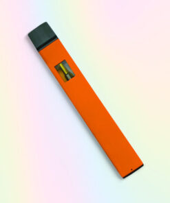 THC Vape DEVICE ORANGE “White RUNTZ”