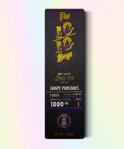 THC VAPE PEN 1 ML 10/10 Boys GRAPE PANCAKES
