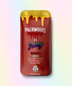 THC VAPE PEN PACKWOODS x RUNTS BISCOTTI 1 ML